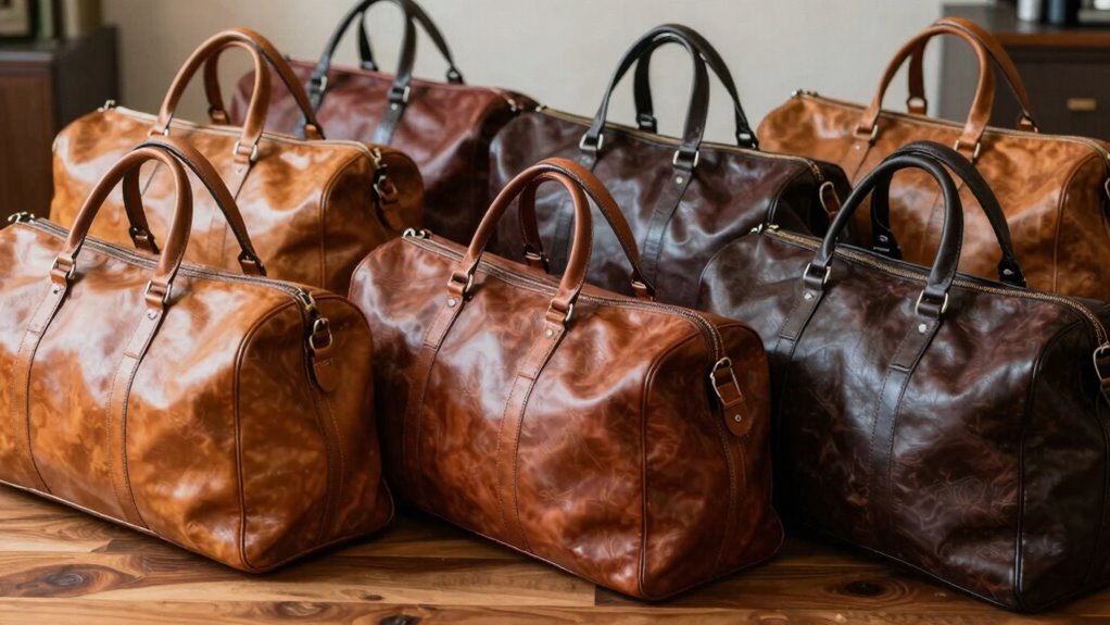 top leather duffle bag list