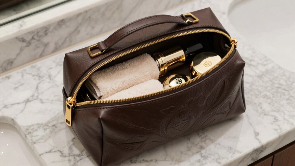 top luxury travel toiletry bags
