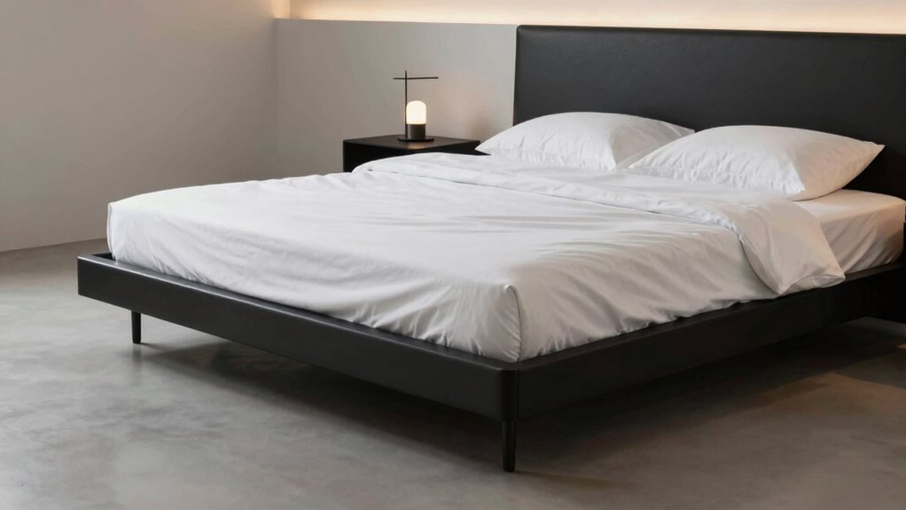 top non squeaking platform beds