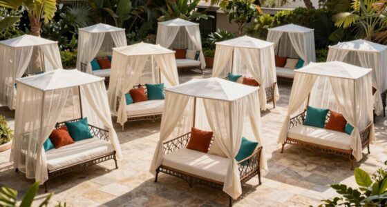 top outdoor canopy daybeds