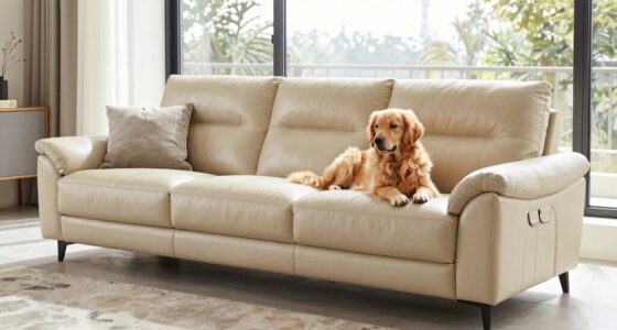 top pet friendly leather sofas