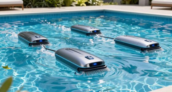 top pool vacuum robots