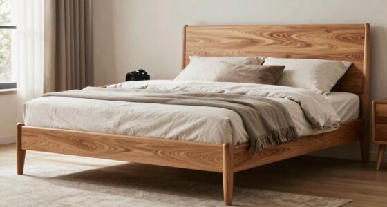 top solid wood bed frames