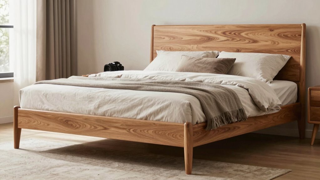 top solid wood bed frames