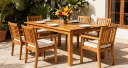 top teak dining sets