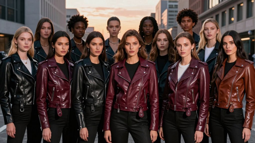 top women s moto leather jackets