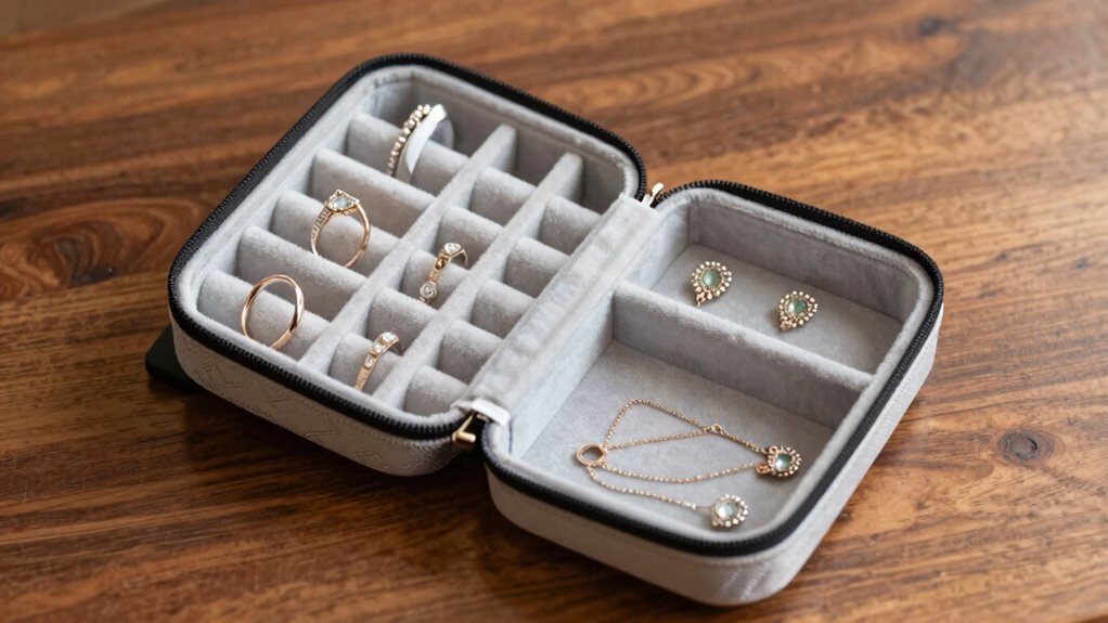 travel jewelry case considerations