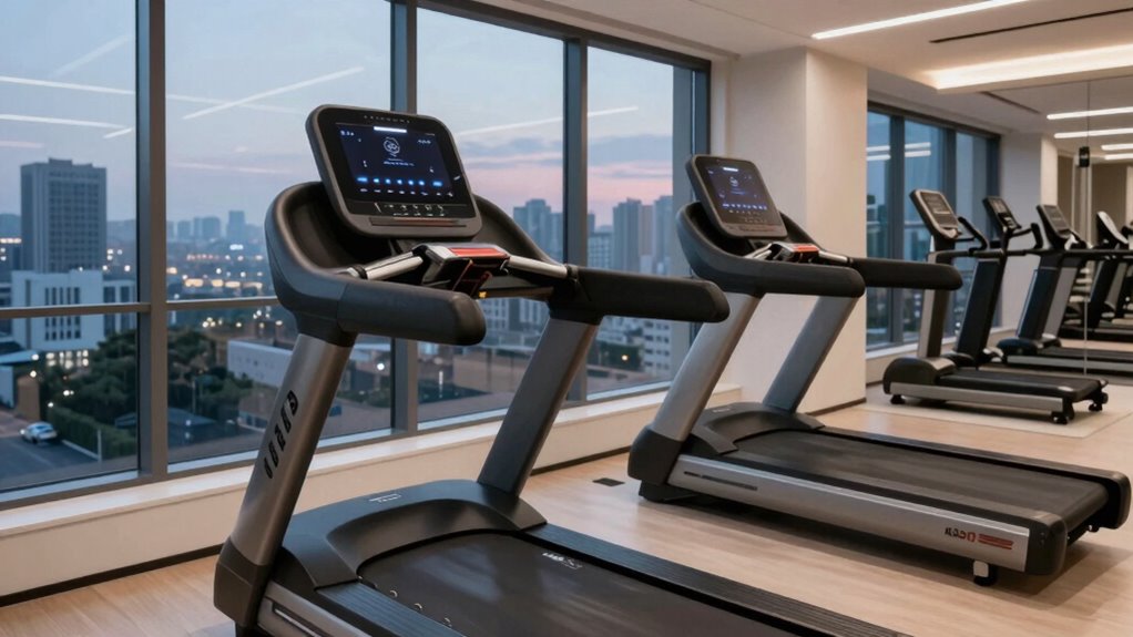 treadmill features and options
