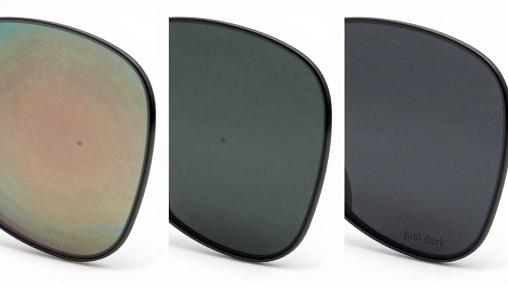 types of tinted lenses
