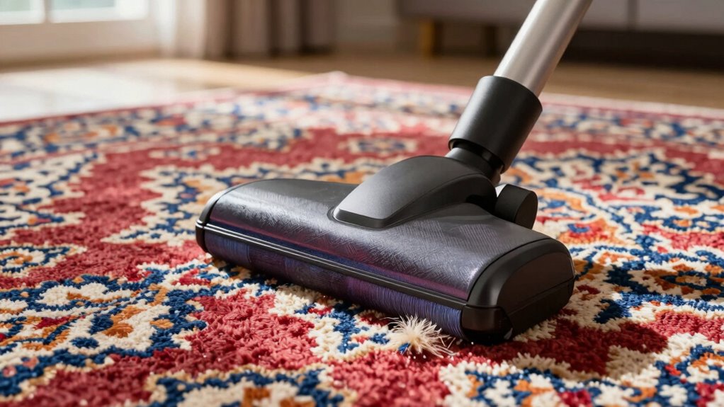 use correct vacuum settings