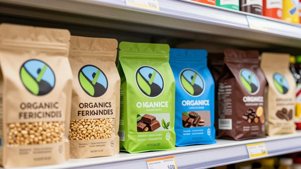 visible fair trade labels