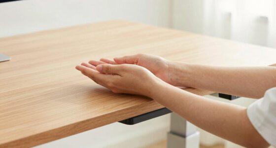 wrist height desk rule