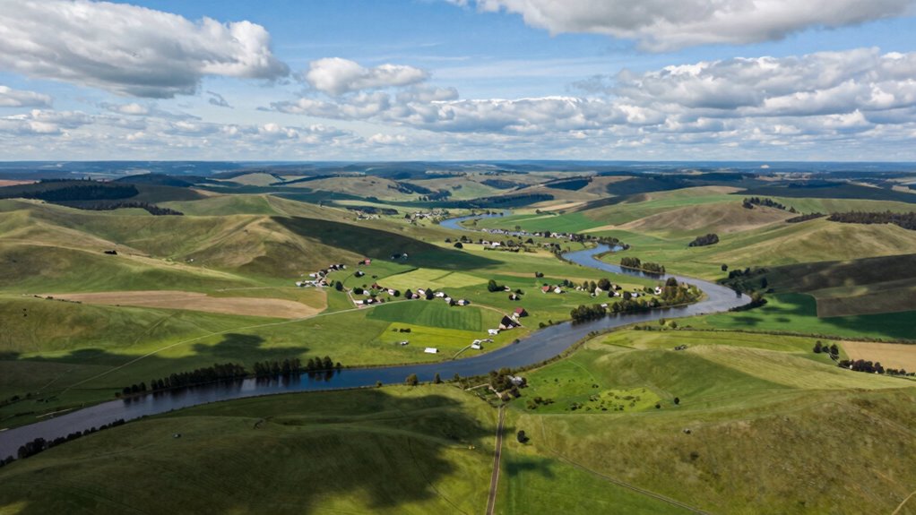 aerial perspective enhances storytelling