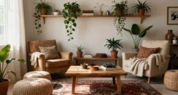 asymmetry in boho design