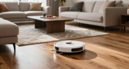 automated cleaning floor layout