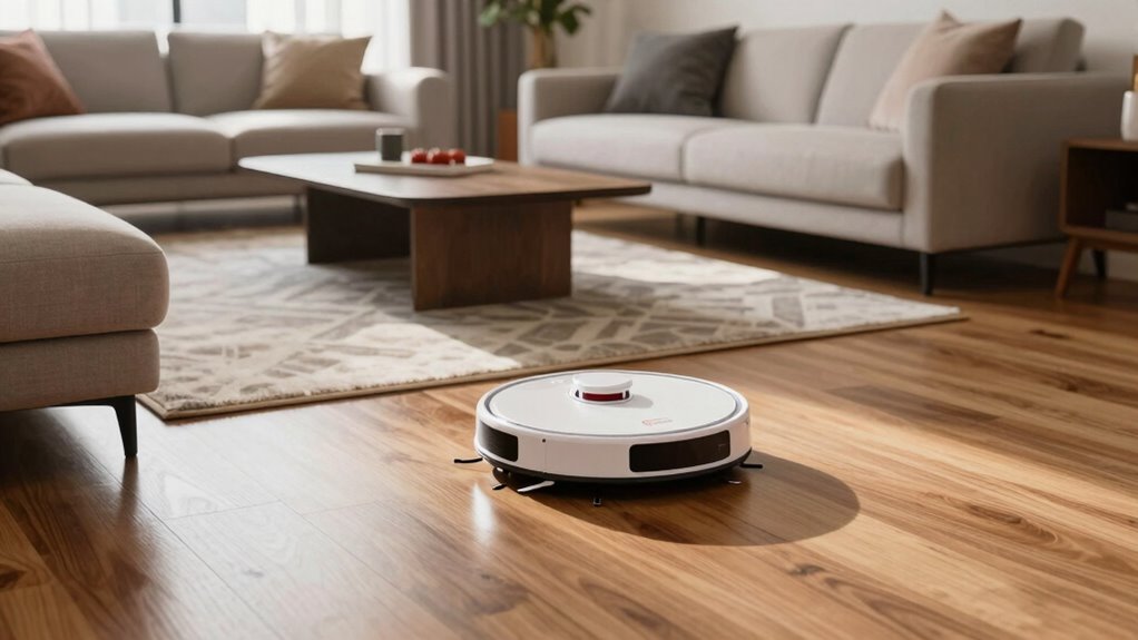 automated cleaning floor layout