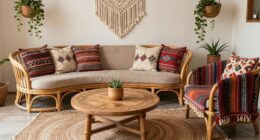 balancing curved furniture decor