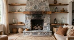 balancing stone and glass