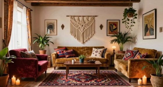 bohemian cozy room decor