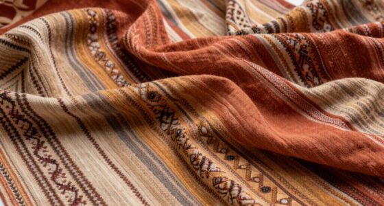 boho fabric drape effect