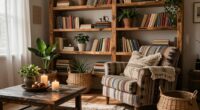 boho library decor ideas