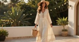 casual boho evening style