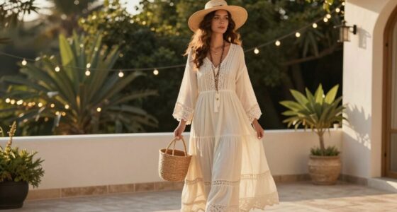 casual boho evening style