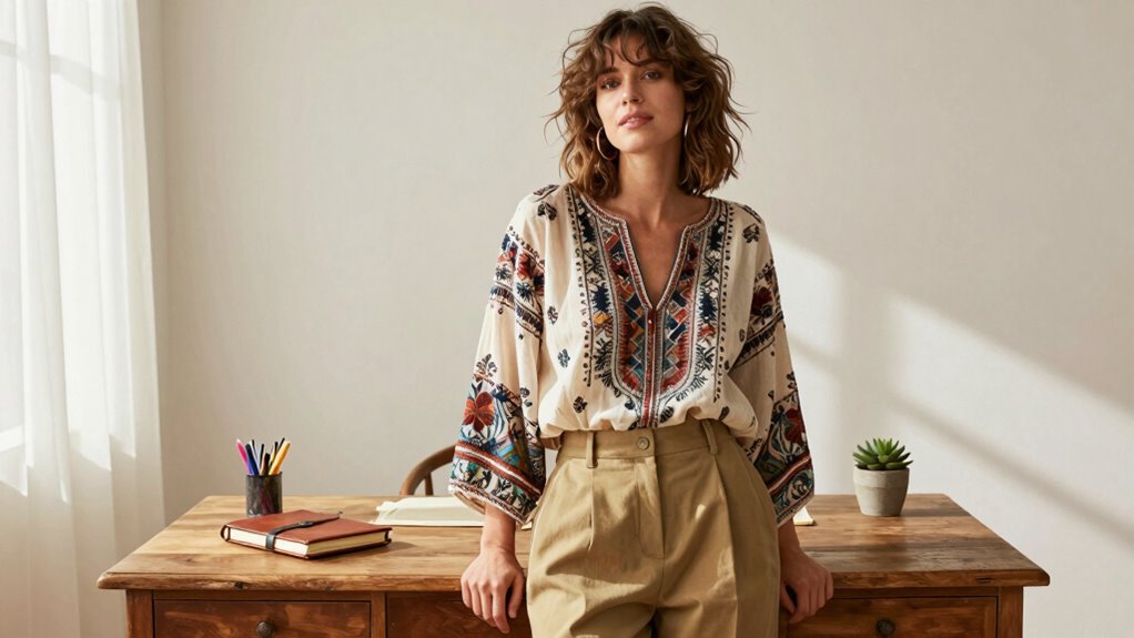 casual yet professional style