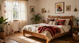 chic boho boutique guest rooms