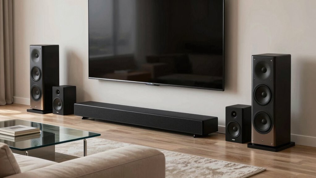 choosing audio setup options