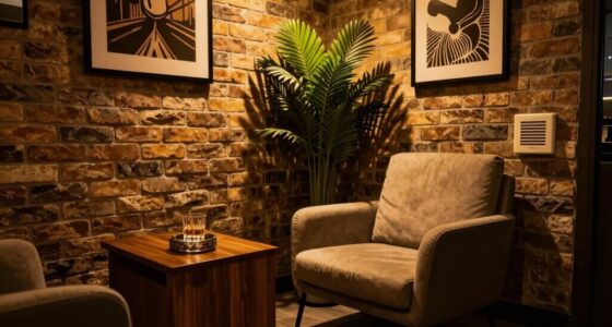 comfortable ventilated smoking area