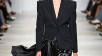 contrast outfits through shape