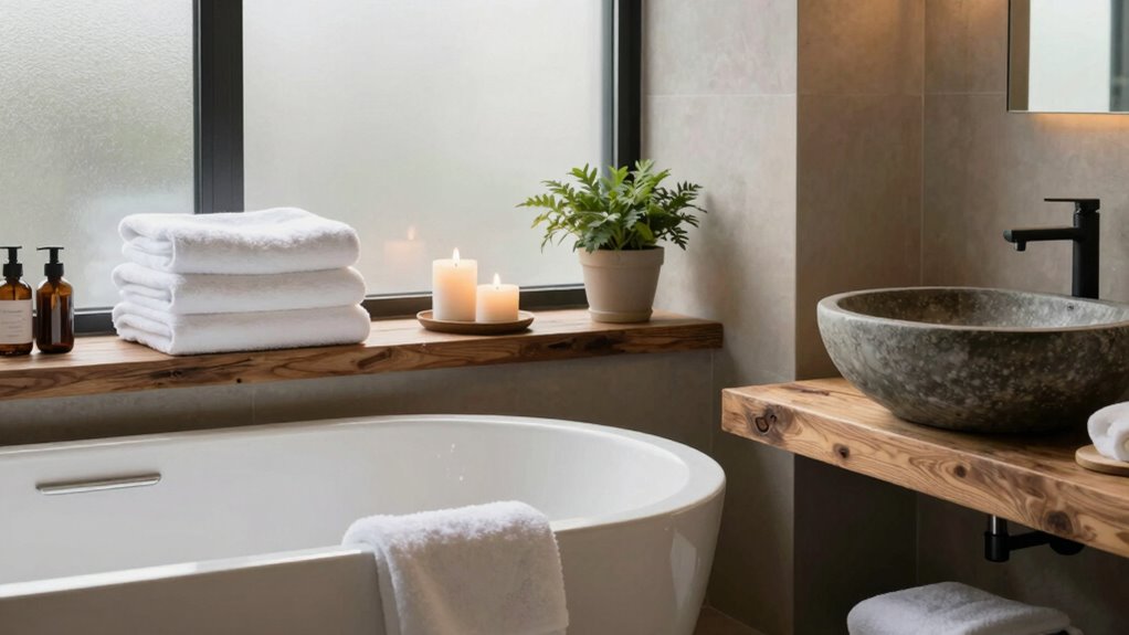 create a relaxing bathroom sanctuary