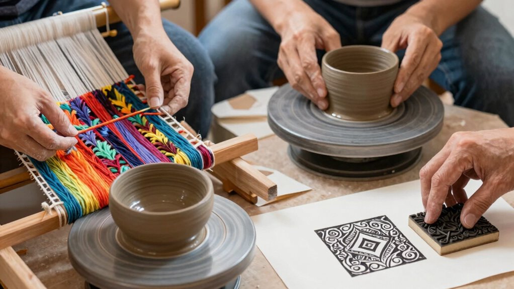 creative crafting and art
