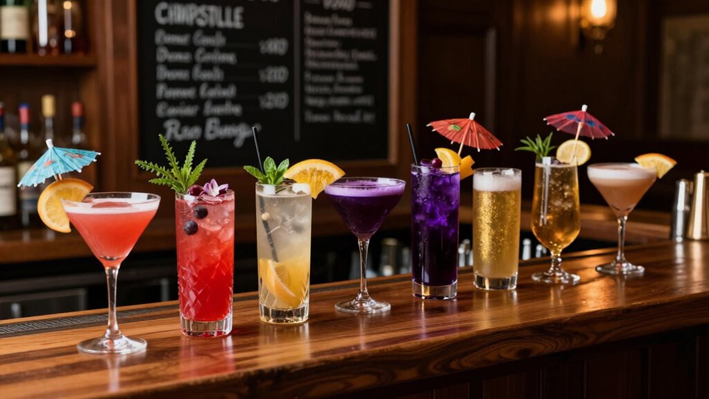 designing unique drink selections