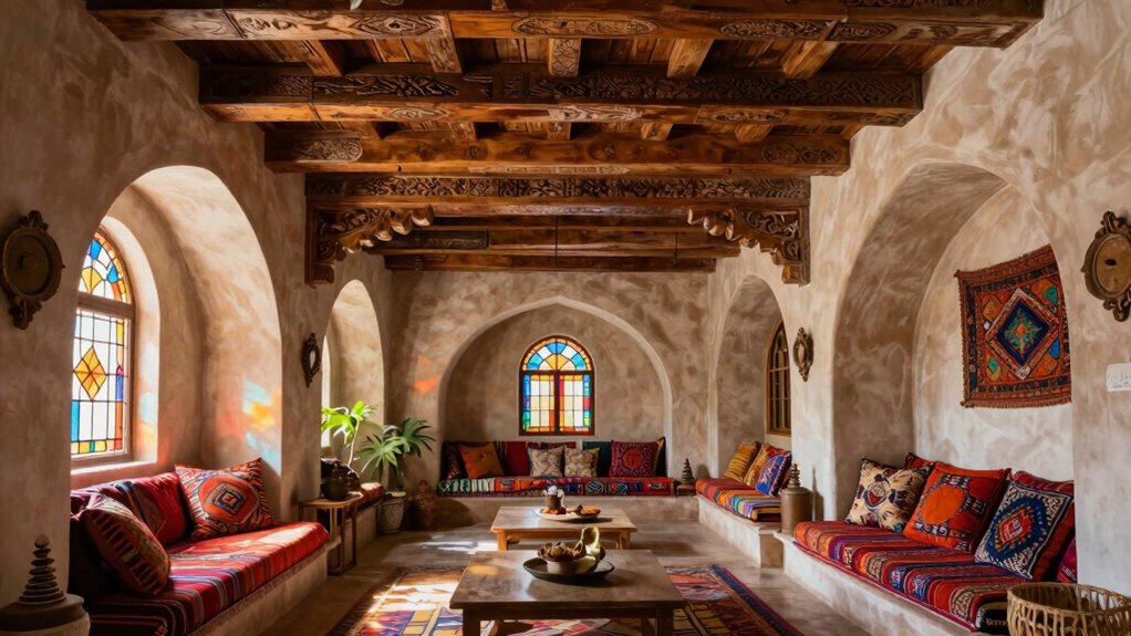 eclectic vintage textured lighting