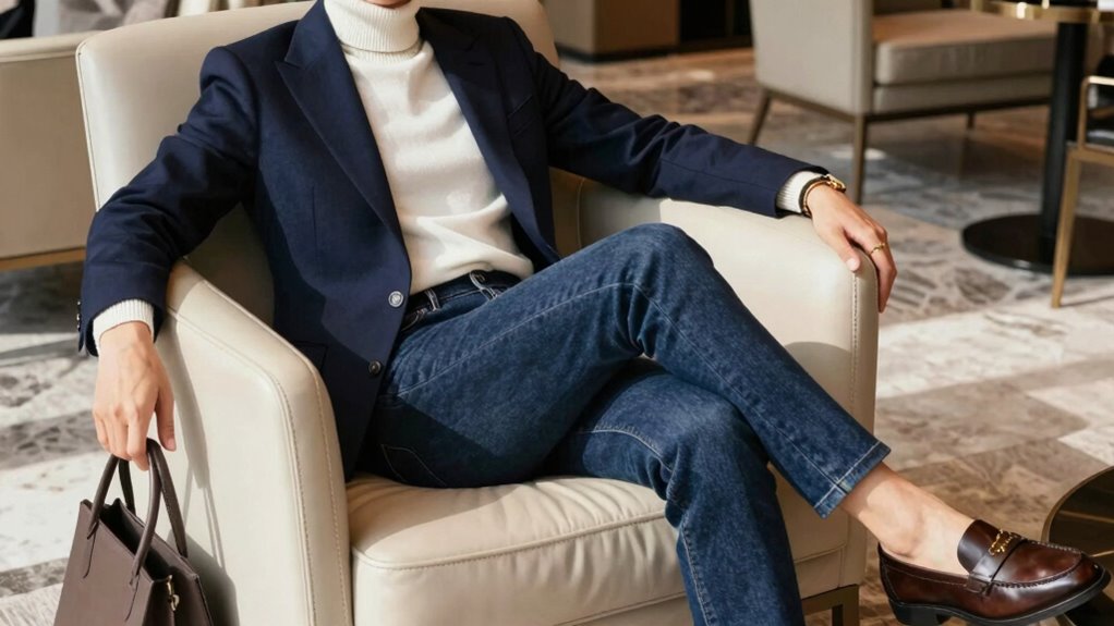 elegant comfortable travel attire