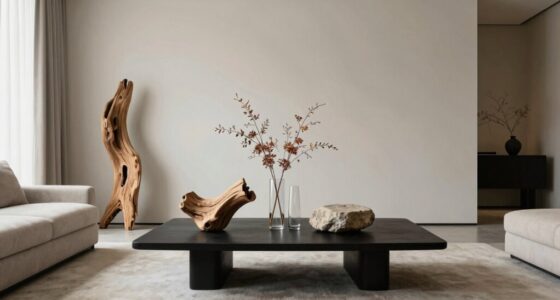 elegant natural decor integration