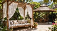 enhance outdoor living space