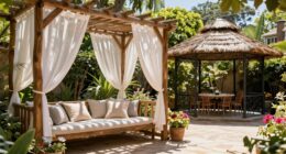 enhance outdoor living space
