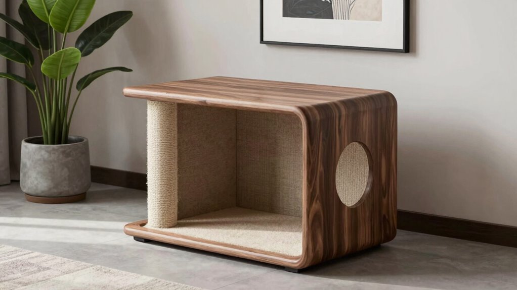 furniture style cat trees blend seamlessly