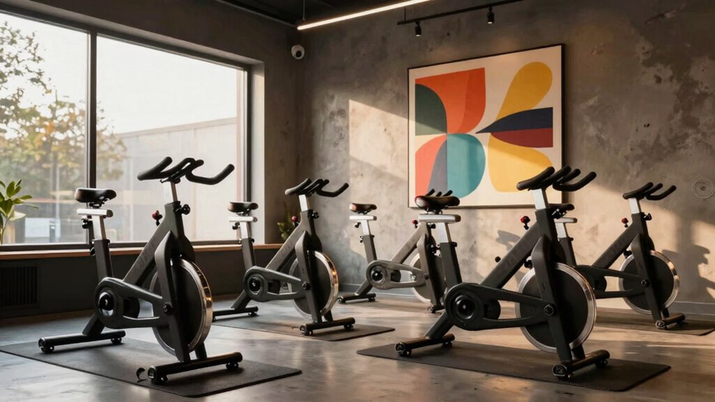 inviting indoor bike designs