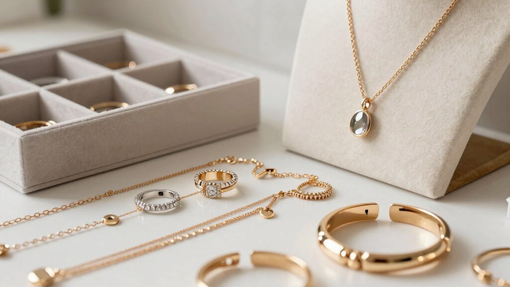 jewelry display storage methods