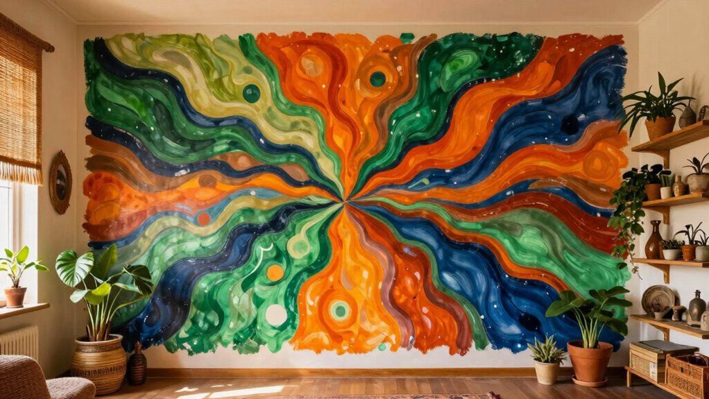 large bold eclectic art