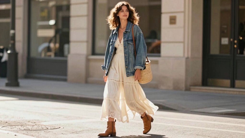 layered vintage boho chic