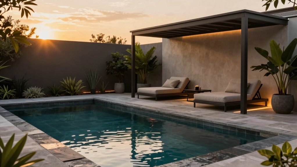 luxurious small pool upgrades