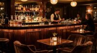 luxurious vibrant social ambiance