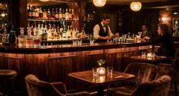 luxurious vibrant social ambiance