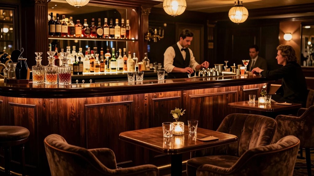luxurious vibrant social ambiance