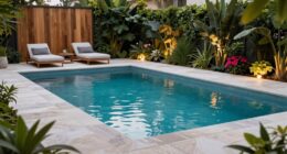 luxury small pool design
